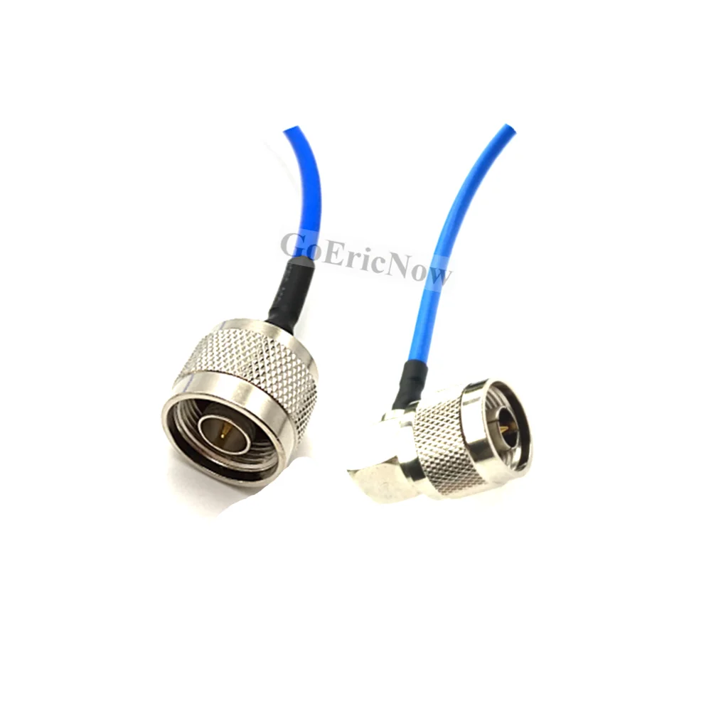 5 pcs RF Coaxial Right Angle /Straight 50ohm N Male to For RG402 Cable Connector (0.1m 0.15m 0.2m) | Обустройство дома