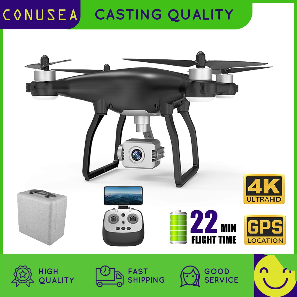 

X35 Drone 4K Profesional RC Dron Quadcopter GPS 3-Axis Gimbal HD Camera 5G WIFI Brushless Motor Drones Dron 22Min Flight 1KM