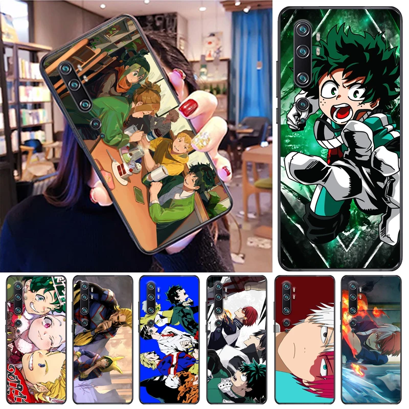 

My Hero Academia Dabi Shigaraki Todoroki Shouto Tomura Boku Bakugou Katsuki Phone Case For Xiaomi CC9e CC9 Pro Cases Carcasa