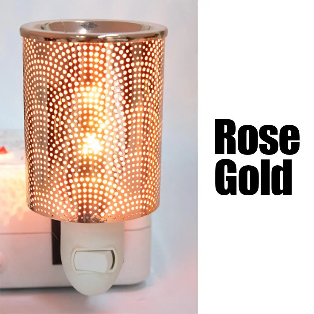 Электрическое масло плавления воска лампа железная Подключаемая ароматическая