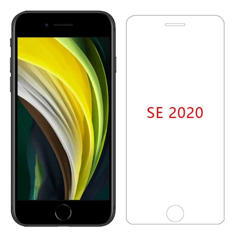 Чехол для iphone se 2020 защитный экран из закаленного стекла s e 2 es se2020 4 7 оригинальный