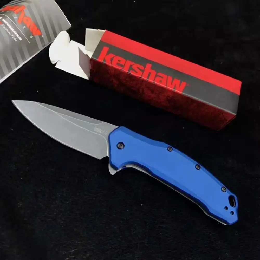 Новейший Kershaw 1776 тактический складной нож 420 лезвие алюминиевая ручка походные