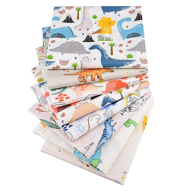 

8Pcs 40X50Cm Fabric Patchwork Craft Cotton Mixed Squares Bundle for DIY Sewing Cloth Sewing Quilting Handmade Textiles