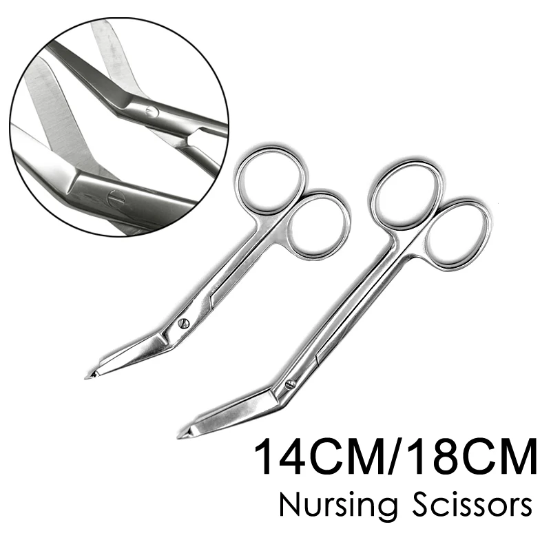 

Магнитные марлевые ножницы из нержавеющей стали 14/18 см для медицинского домашнего использования, инструменты для оказания первой помощи