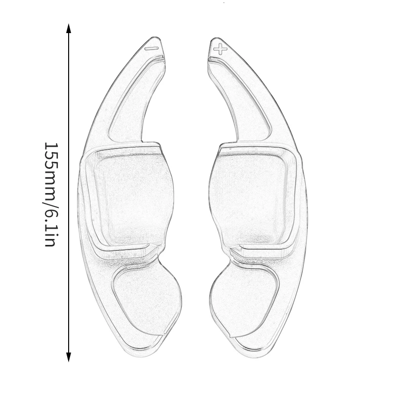 NS модифицированное весло для рулевого колеса автомобиля расширенное DSG прямое
