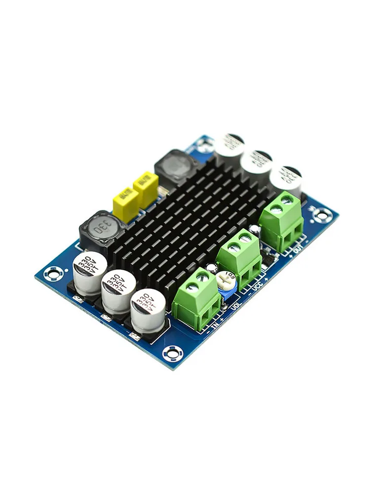 

1pc Digital Audio Amplifier XH-M542 DC 12-26V 100W TPA3116DA Mono Channel Digital Power Audio Amplifier TPA3116D2 Board