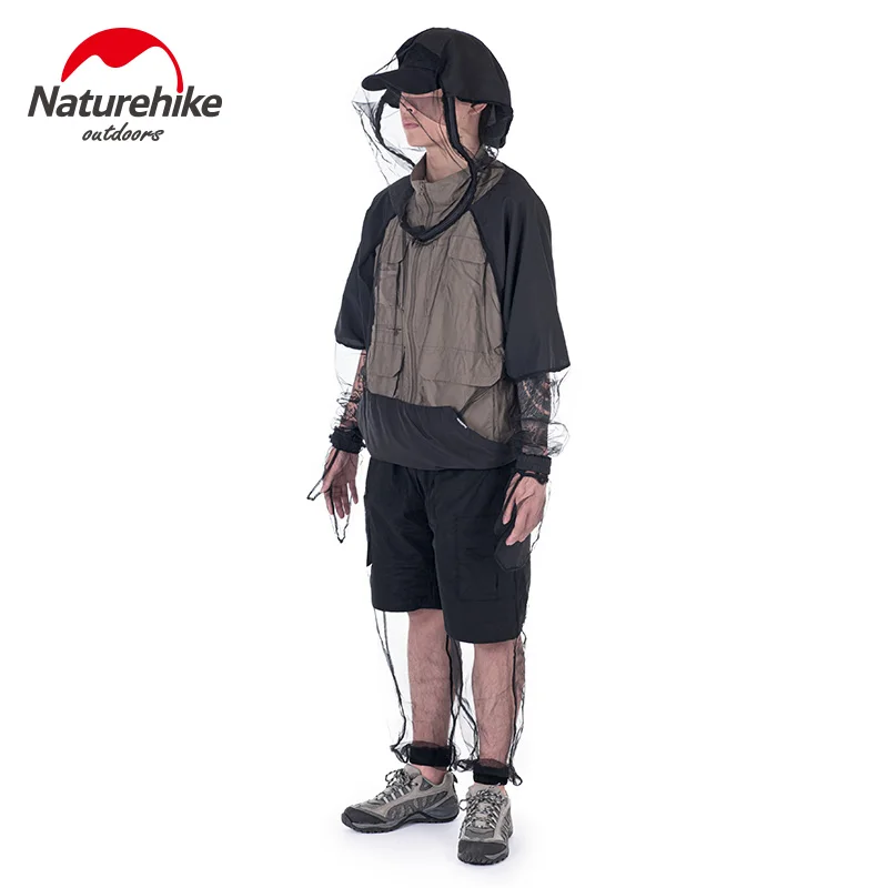 Комплект одежды от комаров Naturehike ультратонкая Прозрачная сетка унисекс для