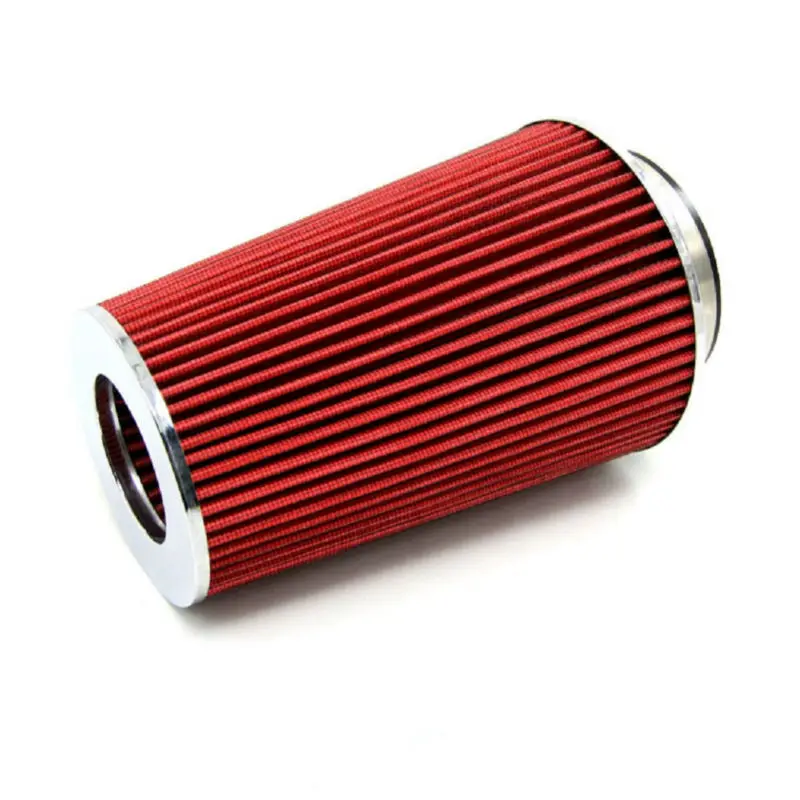 

Universal Kits Auto car Race Sports Intake Air Filter Air Filter 3" 115 mm Red Cone Filter Cleaner Vent Crankcase