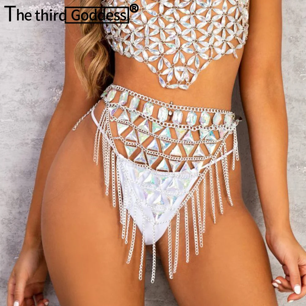 Мини-юбка женская металлическая блестящая y2k микро-юбка | Женская одежда