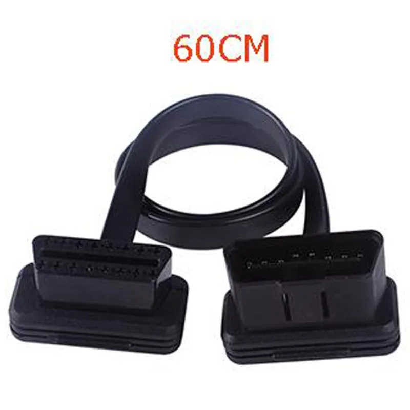60 см OBD2 удлинитель для Daewoo 12 штепселный OBDII Мужской до 16 контактный разъем адаптер