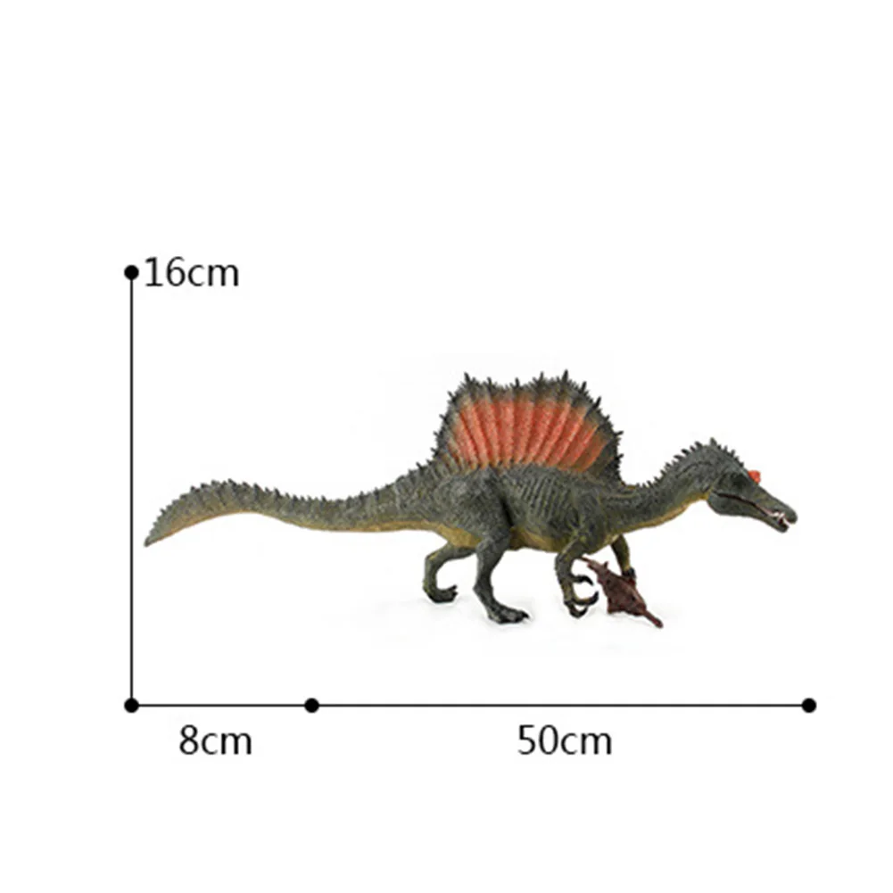 Моделирование Spinosaurus динозавр ПВХ Фигурка Скульптура настольный декор Детская