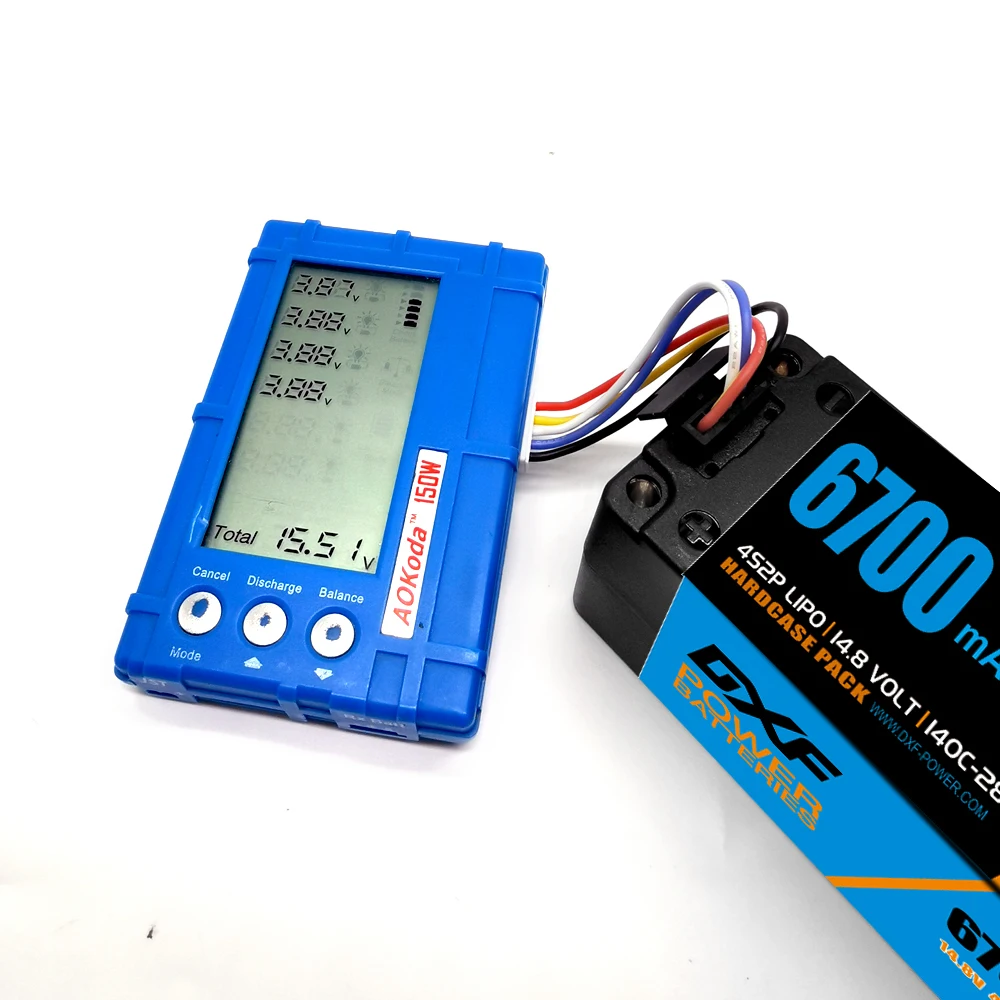 dxf lipo 4s батарея 148 v 6500 мач 6700 мач 80c 140c xt60 t xt90 5 мм