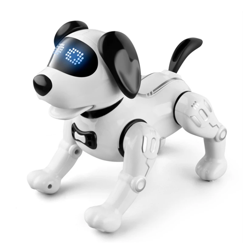 Электронный питомец умная собака робот с дистанционным управлением