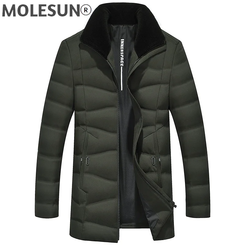 

Куртка мужская зимняя на утином пуху, с воротником из натурального меха ягненка, LXR643, 2021