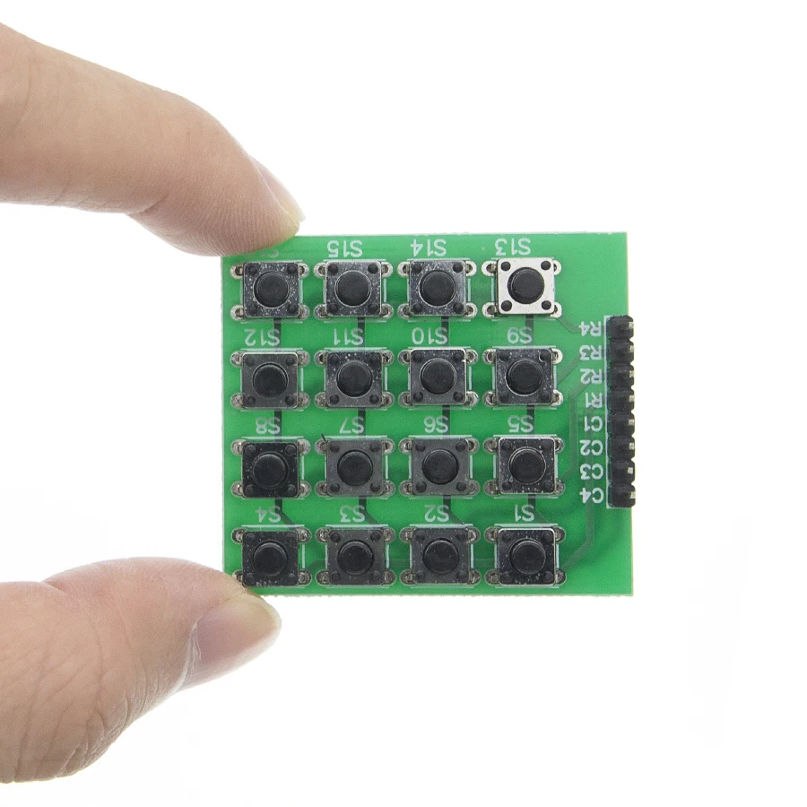 1 шт. 4x4 Матрица 16 клавиатура модуль кнопок Mcu для diy стартовый комплект|mcu module| |