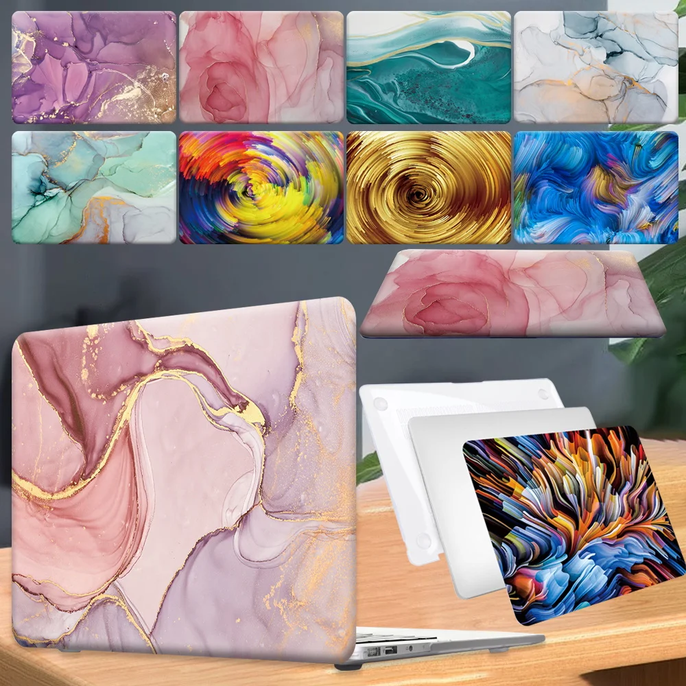Чехол для ноутбука Macbook Air Pro 11 12 13 15 16 жесткий акварельный air Funda A2179 A1466 A2289 A2337 A2338 |