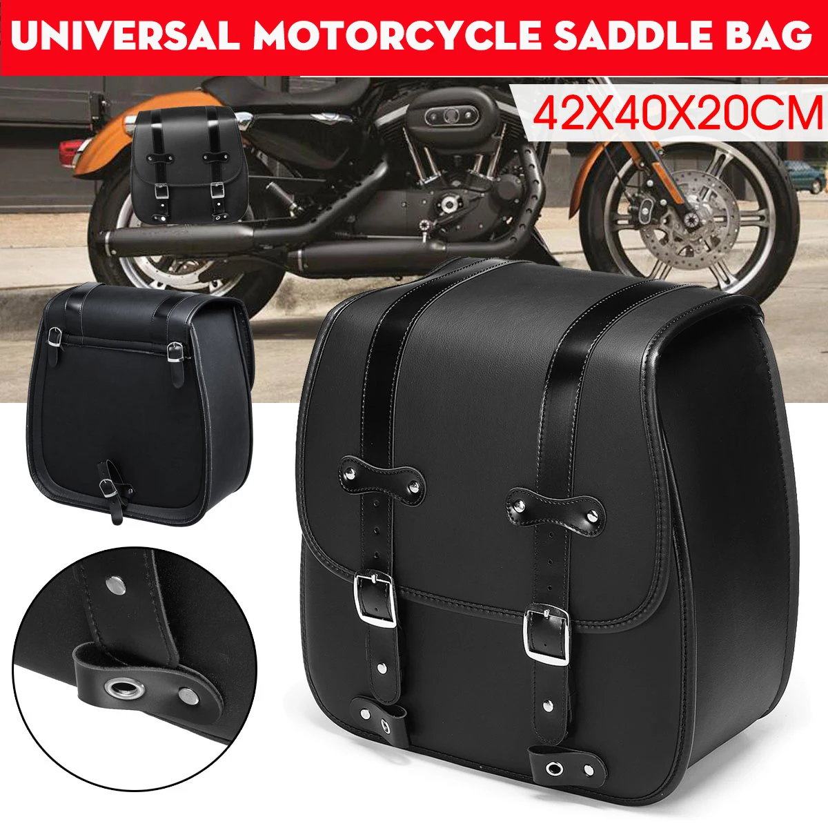 Мотоциклетные сумки кожаные чемоданы сумка для инструментов седельная