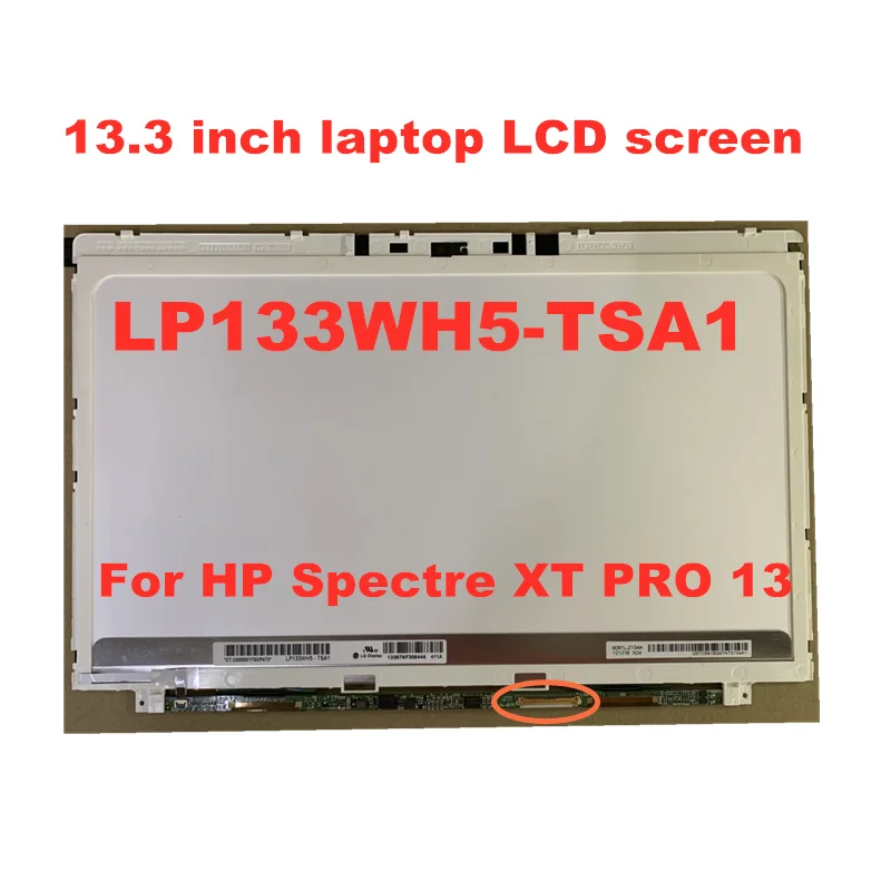 13 3 дюймовый LP133WH5 TSA1 (ТС) (A1) для HP Spectre XT Pro ЖК дисплей Экран 1366*768 40 контакты|ЖК-экран