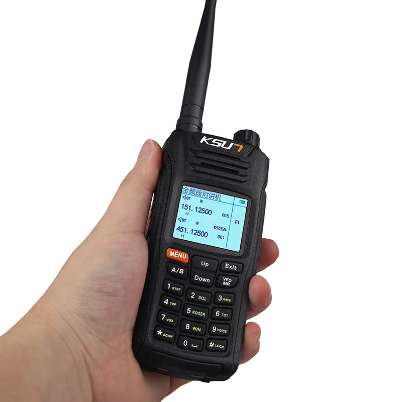 Рация дальнего действия VHF UHF двухсторонняя радиостанция 999 каналов