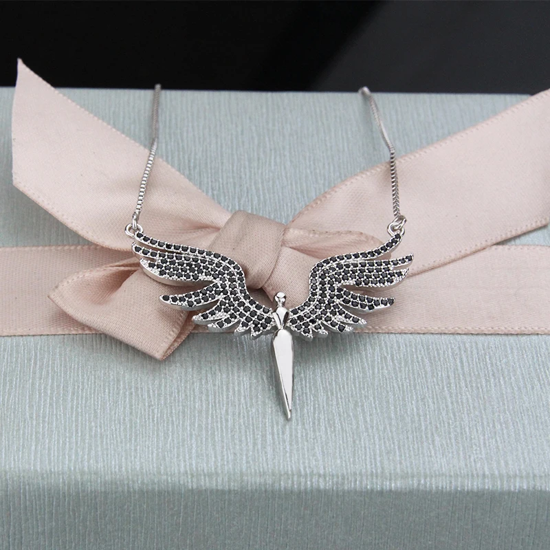 SUNSLL Новый трендовый Золотой/Серебряный цвет медное ожерелье черный/белый