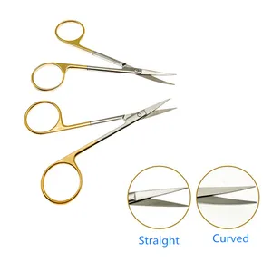 Новый Обычный хирургические глазные ножницы красоты обрезать ножницами ножницы для мягких тканей