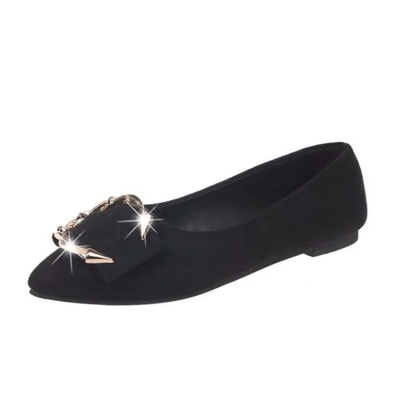 

Shoes Female 2021 Summer Shallow Mouth Tip Flats for Women Soft Lazy a Pedal Shoes Flat Shoes Women Shoes Woman