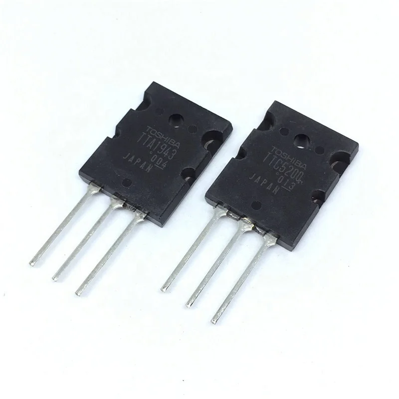 Echte оригинальный 100% новый TTA1943 TTC5200 A1943 C5200 TO-3PL 5 Paar = шт. + | Электронные компоненты и