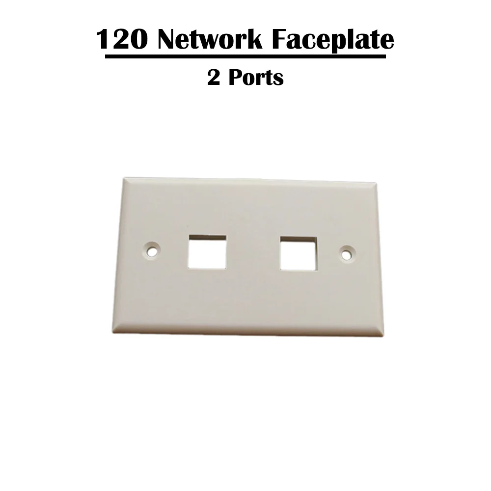 30 шт./лот 1/2/3/4/6 панель с портом 120 типа американского для Keystone Jack патч штепсельная