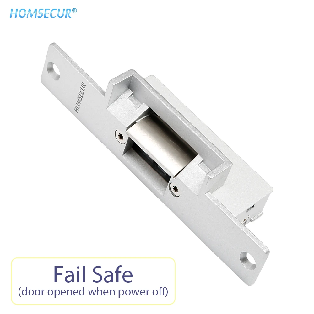 HOMSECUR RU Local Warehouse 500 кг постоянный ток 12 В электрический замок для видеосистемы