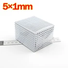 Неодимовый магнит NdFeB N35, 5 х1 мм, 5 х1 мм, 100-1000 шт.