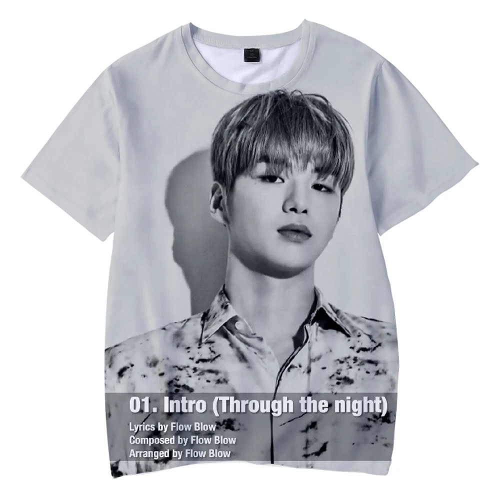 KPOP Kang Daniel 2019 новый альбом цветной на мне 3D печать детская одежда для