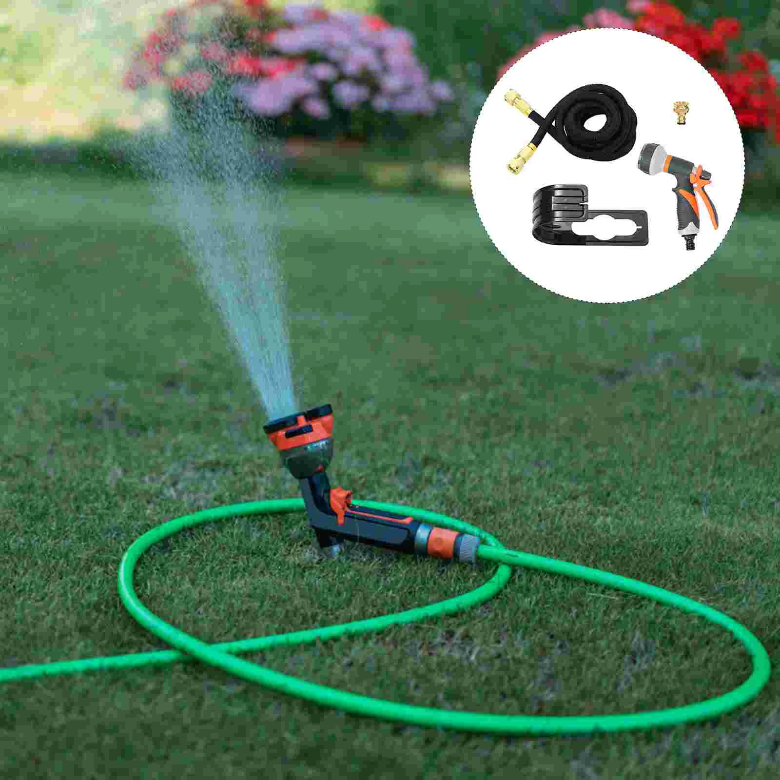 

1 комплект, садовый поливочный шланг, телескопический шланг с распылителем