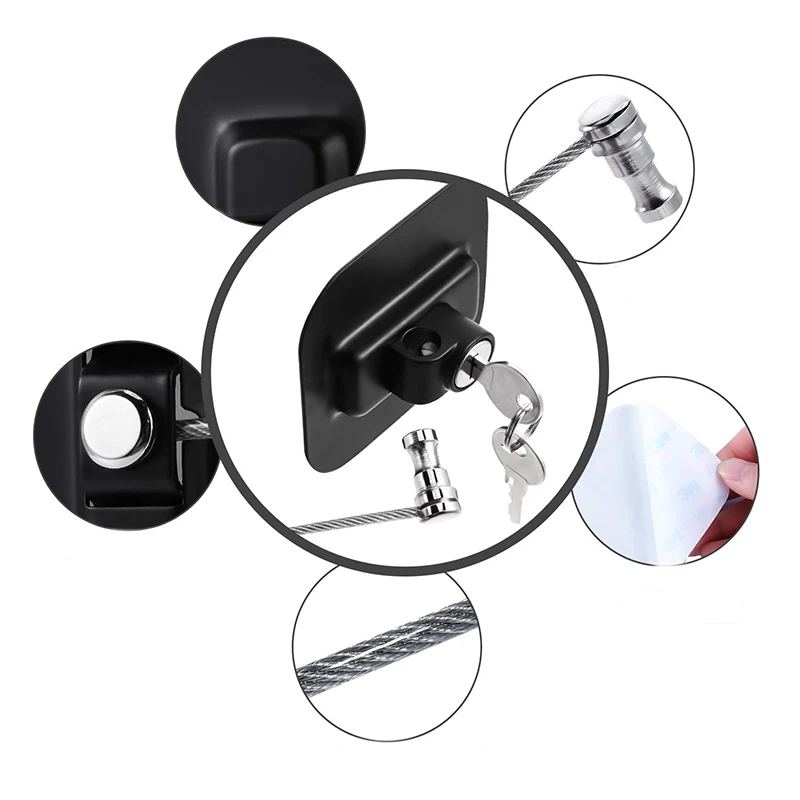 

Baby Safety Protection Window Locks Children Safety Refrigerator Window Lock High Quality Baby Safety Supplies
