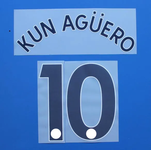 2019 2020 10 KUN AGUERO 17 DE BRUYNE 7 стерлингового серебра 9 г. Иисус номер для Манчестера город