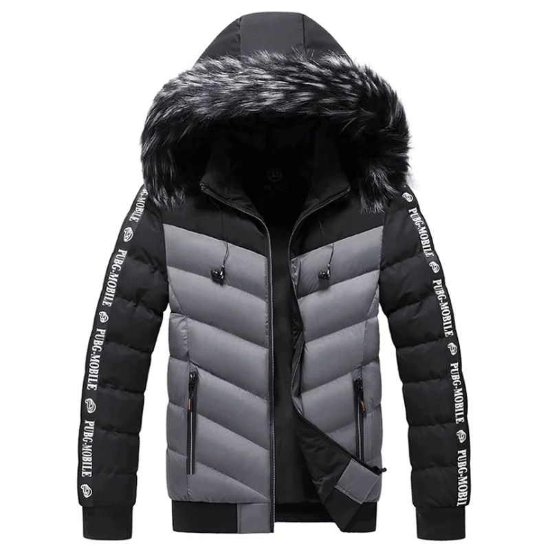 

2022 Warm Men Jacket Coat Casual Autumn Stand Collar Puffer Thick Hat White Duck Parka Male Men's Winter Down Jacket With Hood