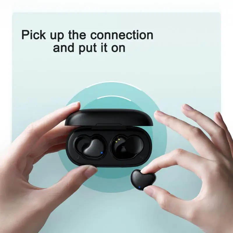 

TWS Wireless Bluetooth Headphone Dual-motion Stereo Noise Reduction Headset Waterproof Sport Earbuds Earphone With Charging Box