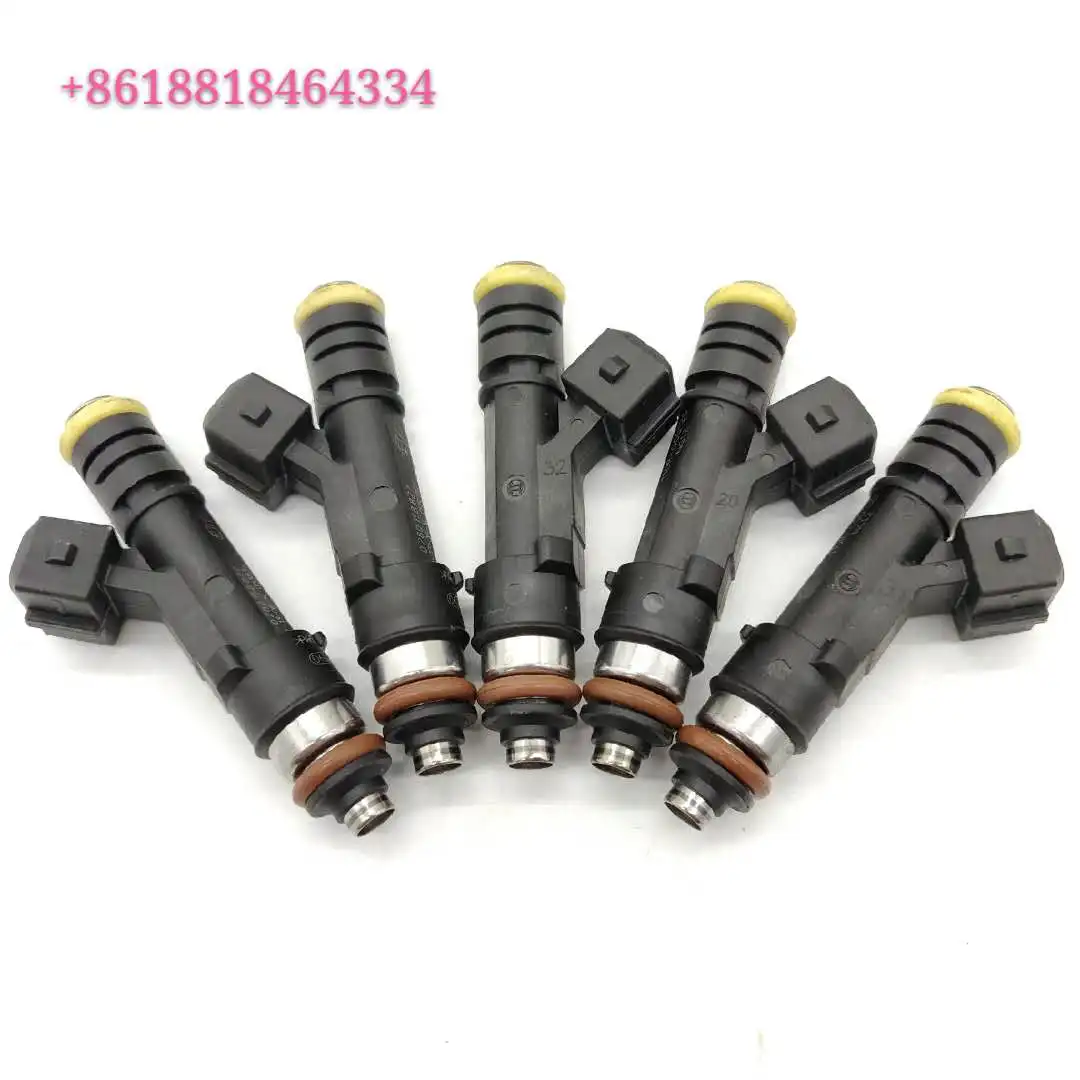 

4pcs new Fuel Injectors Nozzles 0280158827 0280158827 Common EV1 Connector for GM- Fordd High Impedance CNG Car Accessories