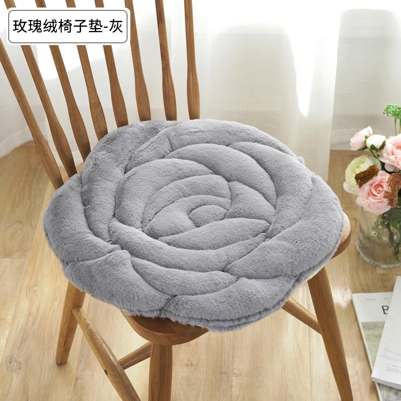 Новинка креативная 3D розовая мягкая плюшевая подушка для круглого кресла дома