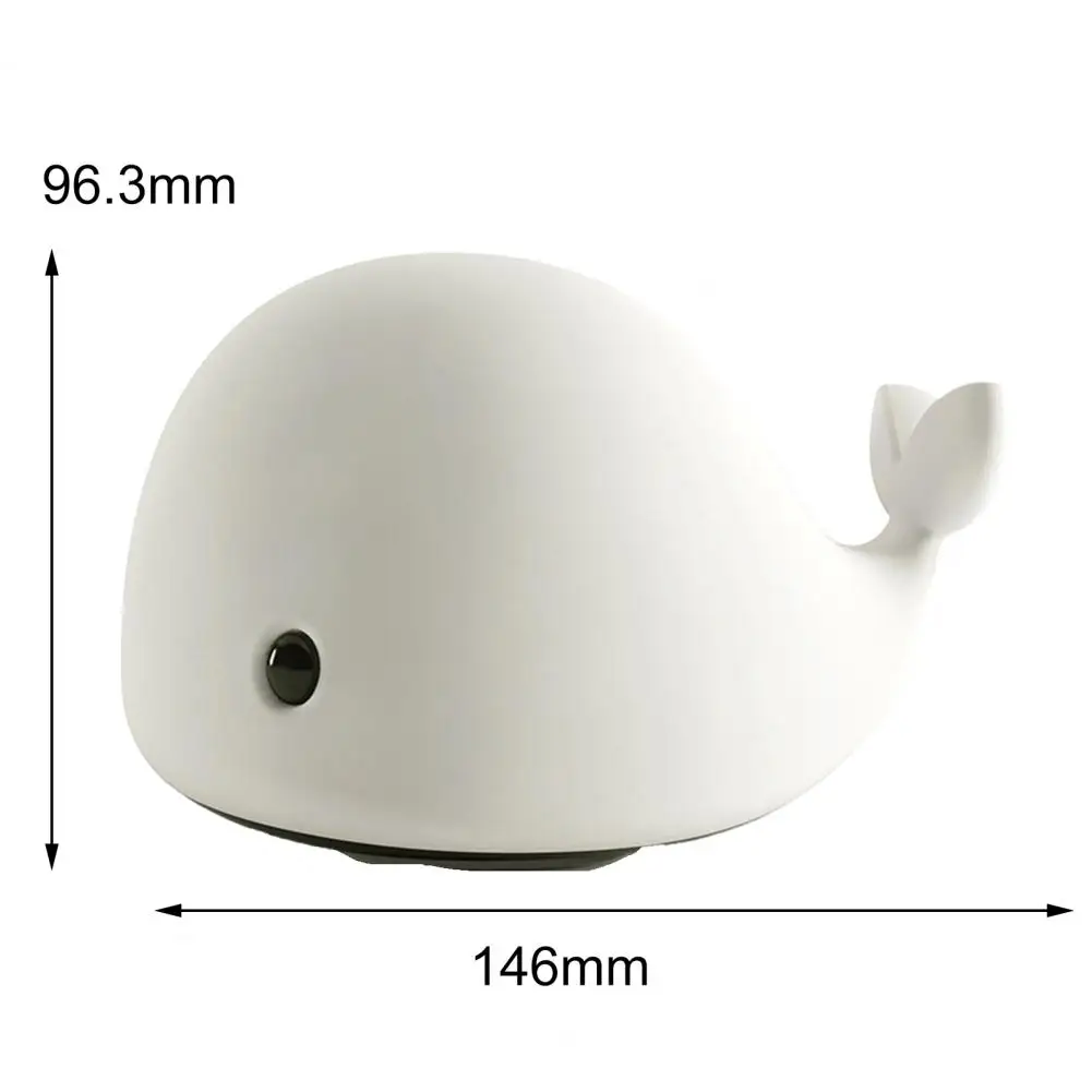 

Nightlight Dolphin-shaped LED Silicone Practical Desktop Light for Bedroom