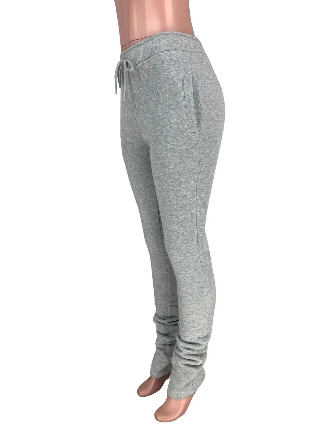 Уличная одежда CM.YAYA женские расклешенные брюки с широкими штанинами леггинсы