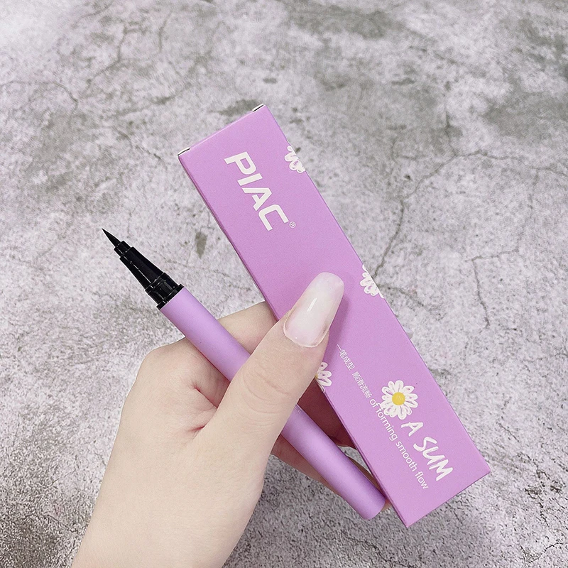 1 шт. Профессиональная женская черная жидкая подводка для глаз Ручка стойкая