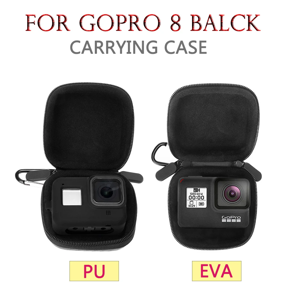 Дополнительный чехол для переноски GoPro Hero 8 черная сумка хранения 7 6 5 аксессуары
