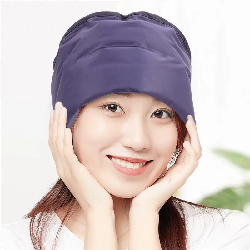 

Cooling Cap Therapy Ice Cap Reusable Medical Ice Hat Cooling Cap Pain Relief Cap Nursing Cup For Indoor Beauty Salon Home