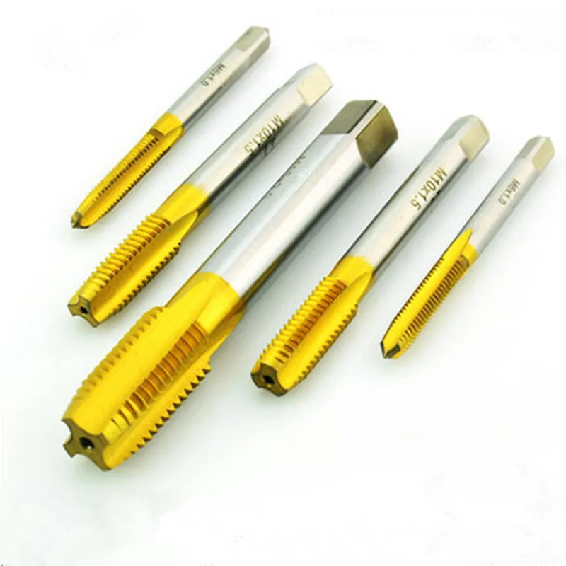 Ручное сверло спиральная точка Резьбовая пробка ручные метчики Метчик с резьбой