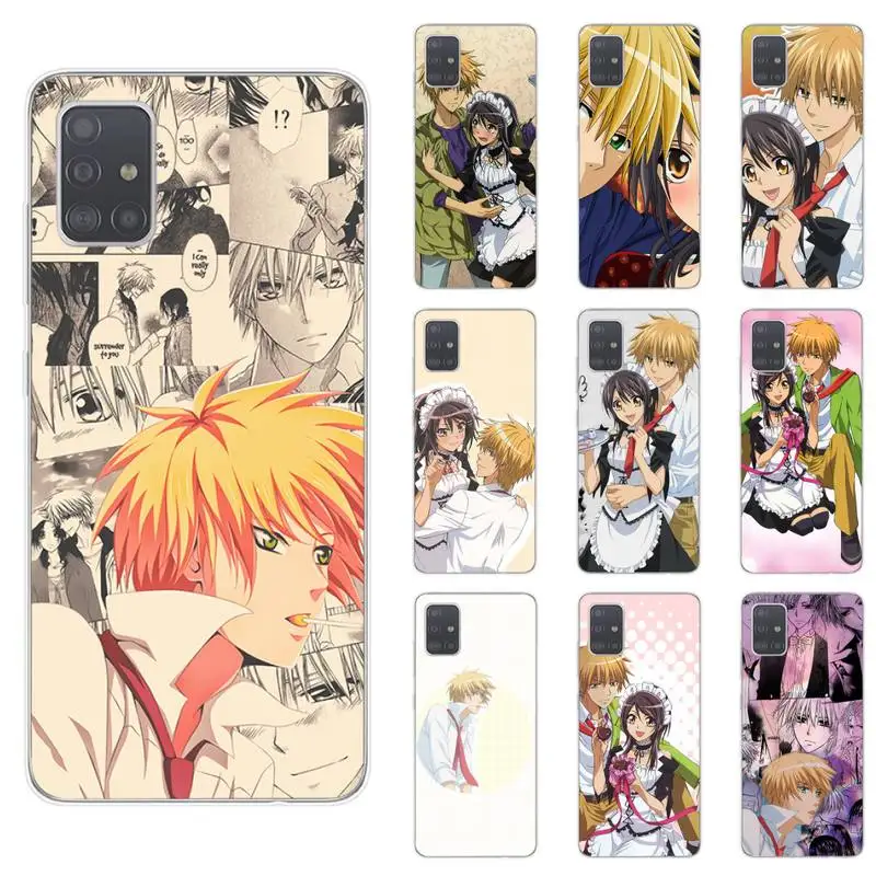 

Kaichou Wa Maid Sama Manga Phone Case For Samsung S4 S5 S6 S7 Edge S8 S9 S10 Plus S20 Lite Fe Note20 Ultra A71 A21S Cover Coque