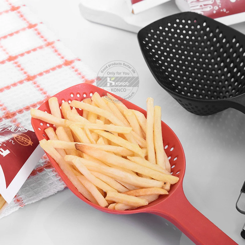 Konco Кухня Дуршлаг Сито для овощей Совок Ложки Фрай Еда сетки удобный фильтр