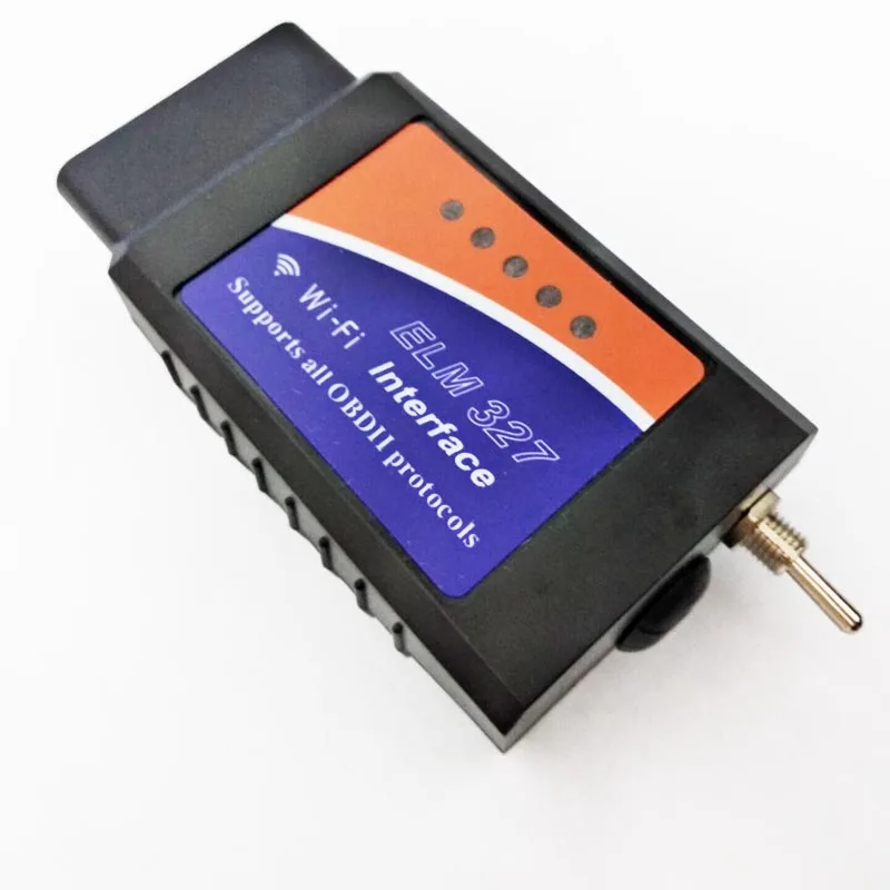 Сброс ELM327 WI FI переключатель V1.5 для IOS Android Bluetooth OBD2/OBDII ELM 327 CAN BUS диагностический