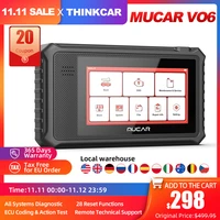 mucar vo6 auto obd2 scanner full system all software ecu coding action test 28 reset lifetime free update obd2 diagnostic tools