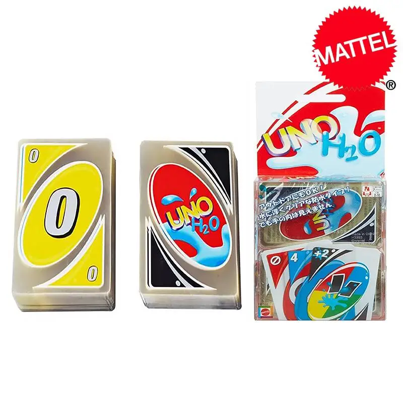 Mattel игры Uno H2O Edition карточная игра Семья забавные развлечение настольная Пластик с