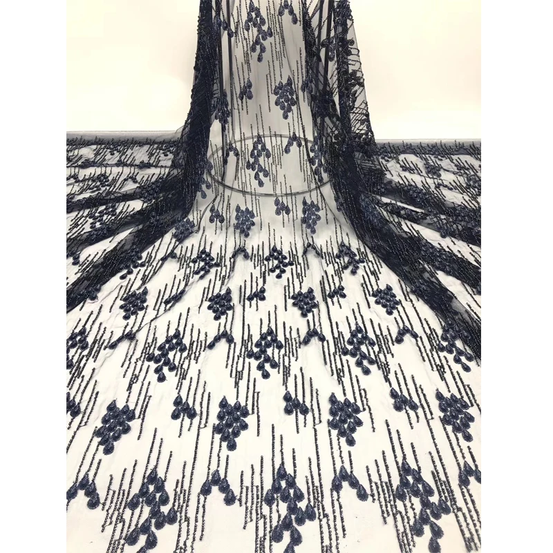 

Lace Fabric For Dresses Pattern Embroidery Exquisite Design High Quality Polyester 5 Yards Fabrics Casual For Daily Women